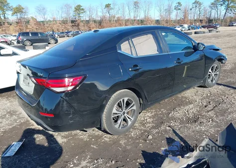 2020 Nissan Sentra Sv Xtronic Cvt z USA, uszkodzony, nr VIN 3N1AB8CVXLY309427